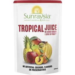 Sunraysia Tropical Juice 200ml | Woolworths