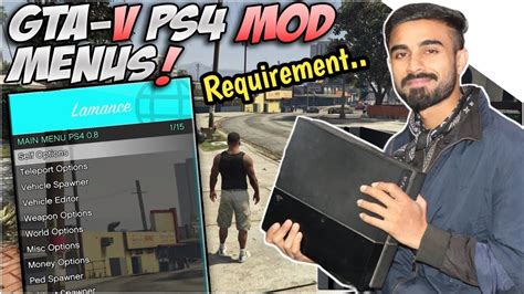 GTA 5 Mod Menu for PS4 | Can We Install GTAV Mods in Every PS4? - YouTube