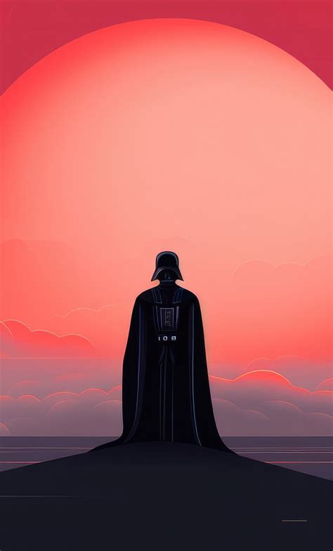 1280x2120 Darth Vader Minimalist Art 4k iPhone 6+ HD 4k Wallpapers ...