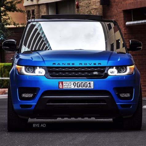 Matte blue Range Rover | Land Rover | Pinterest | Range rovers, Blue ...