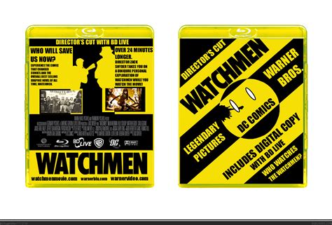 Watchmen: Director's Cut Movies Box Art Cover by MugglesMan111