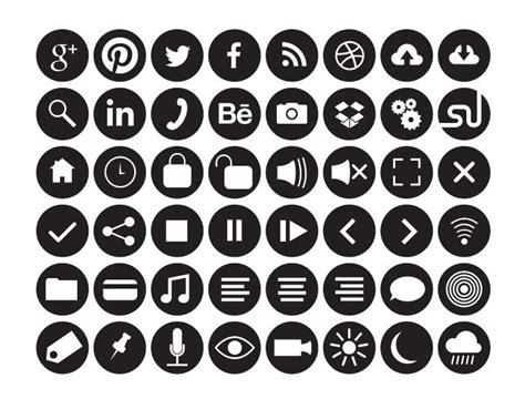 48 Free Hollow and Solid Fill Circle Icons - Design Crawl | Icon design ...