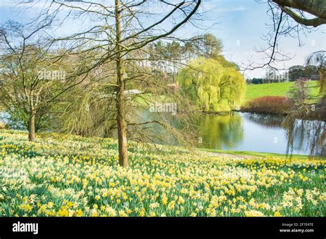 Hodnet Hall Gardens Stock Photo - Alamy