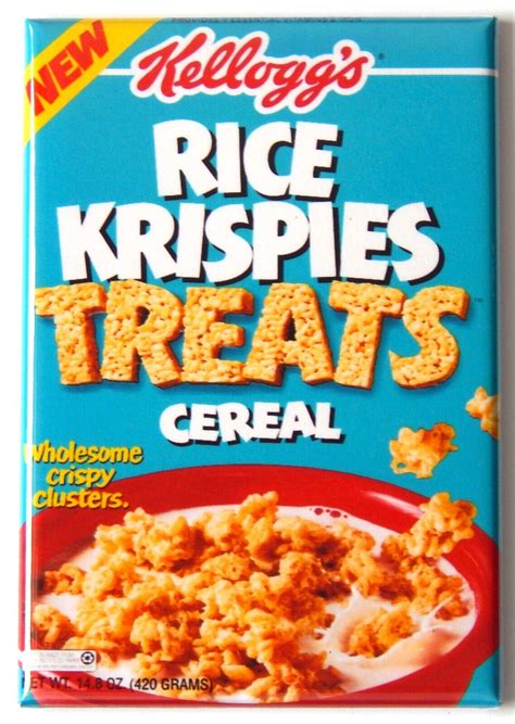 Rice Krispies Treats FRIDGE MAGNET cereal box | eBay