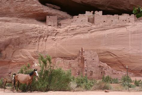 White House Anasazi Ruins, Canyon de Chelly, Navajo Rez, AZ - on the ...