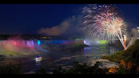 Niagara Falls Fourth of July Fireworks Display 2017 - YouTube