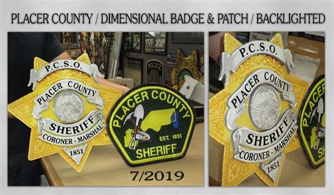 http://www.badgeframe.com/ | Badge, Placer county, Shadow box