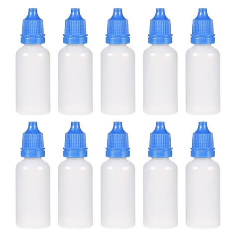 Plastic Dropper Bottle, 15ml/0.5oz Small Mouth Drop Bottles Empty ...