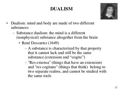 Descartes dualism | Philosophy theories, Philosophy of mind, Philosophy