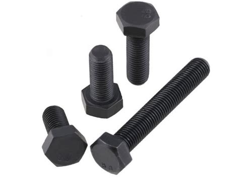 Qty 30 Hex Head Bolt 5/16" UNC x 3/4" Black High Tensile Grade 8 Screw ...