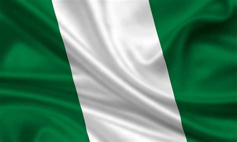 Download Nigeria Satin Flag Wallpaper | Wallpapers.com