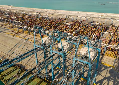 Khalifa Port Expansion: UAE President opens $1.1bn project Construction ...