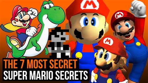 The 7 most secret Super Mario secrets - YouTube