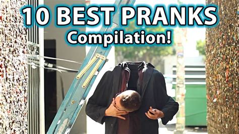 10 BEST Scare PRANKS Ever! (Compilation) - YouTube