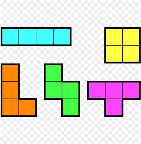 Tetris Shapes PNG Transparent With Clear Background ID 256593 | TOPpng