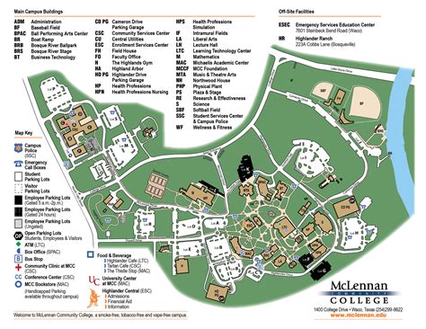 Northwood University Campus Map