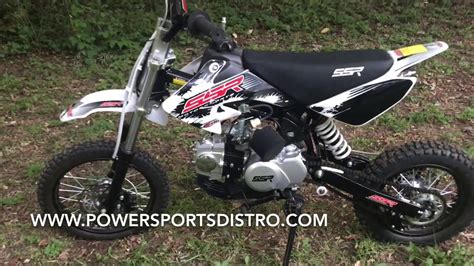 SSR 125cc Semi Automatic Pit Bike Overview by Powersports Distro - YouTube