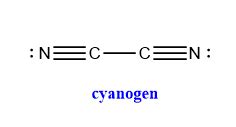 Draw the Lewis structure of cyanogen. | Quizlet