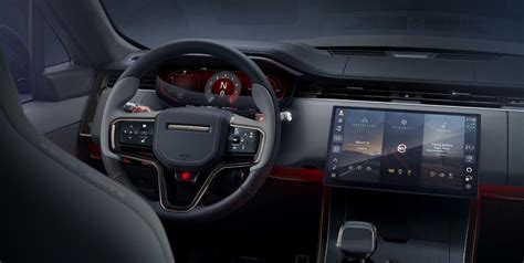 View Interior Photos of the 2024 Land Rover Range Rover Sport SV