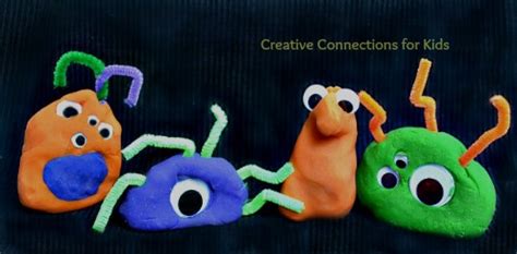 Play Dough Monsters