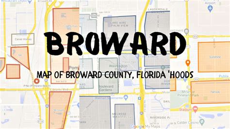 Map of Broward County Gangs (Full tour of Broward County Hoods)