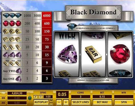 Black Diamond 1 Line™ Slot Machine Game to Play Free