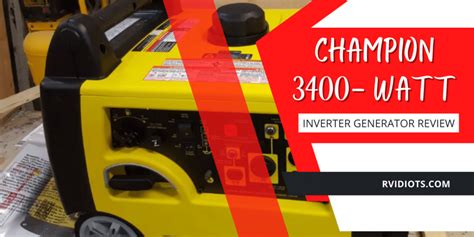 Champion 3400-Watt Inverter Generator Review in 2023