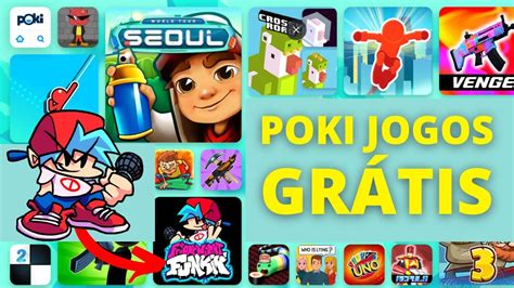 POKI JOGOS ONLINE GRÁTIS - TOP 5 GAMEPLAY - YouTube