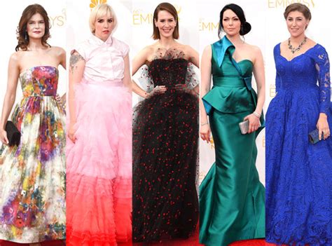 Worst Dressed Stars at the 2014 Emmy Awards: Lena Dunham, Sarah Paulson ...