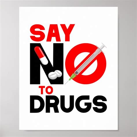 No Drugs Poster – Penggambar