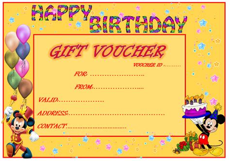 Free Gift Voucher Templates | Word Templates for Free Download