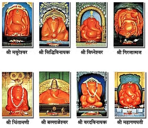 Ashtavinayak Ganpati Temples in Maharashtra - Temple Yatri