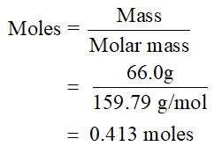 Answered: Iron (III) oxide (molar mass: 159.79… | bartleby