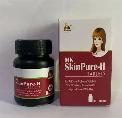 Ayurvedic Medicine For Skin, 30 Tablet In Bottle at Rs 220/piece in ...