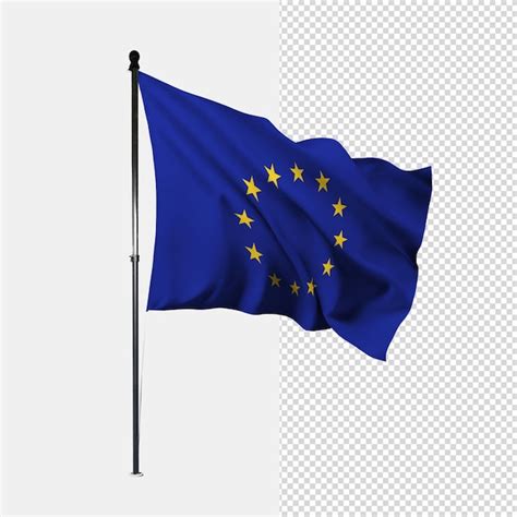 Premium PSD | European union flag