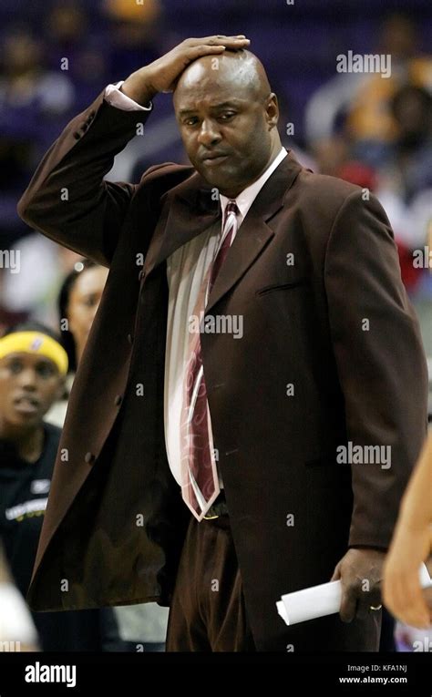 Los Angeles Sparks' head coach Joe Bryant reacts during a 75-72 loss to ...