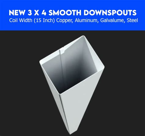 New Square Downspouts - Seamless Gutters