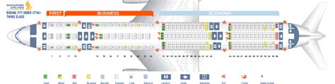 Seat map Boeing 777-300 "Singapore Airlines". Best seats in plane