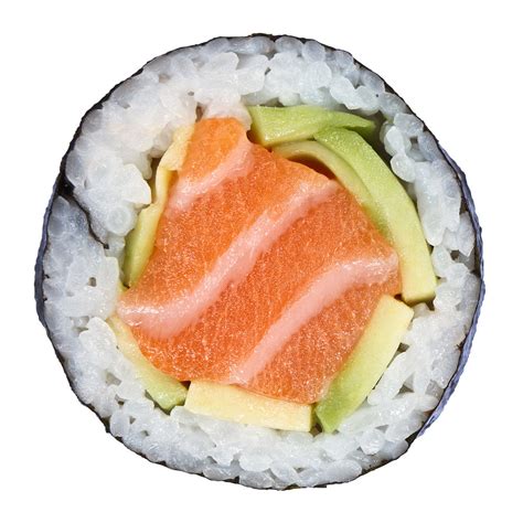 Salmon Avocado Roll Sushi Calories at Pauline Hicks blog