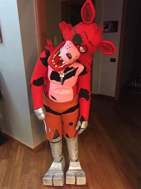 Foxy cosplay finished! | Five Nights At Freddy's Amino