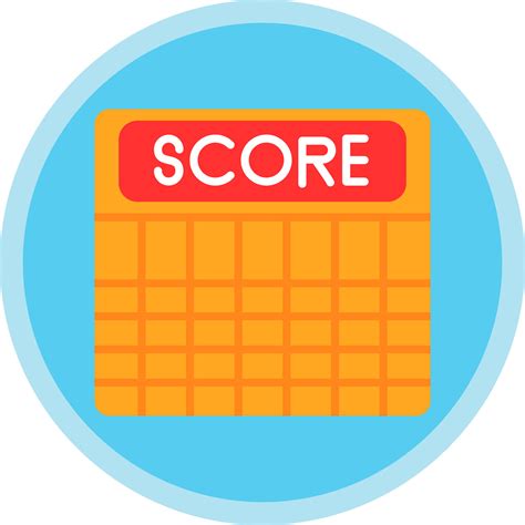 Score Vector Icon Design 25647735 Vector Art at Vecteezy