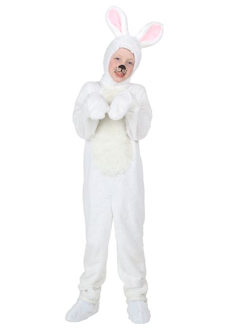 Kids White Bunny Costume - Walmart.com