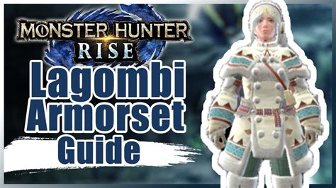 Lagombi armor set Guide | Monster Hunter Rise - YouTube