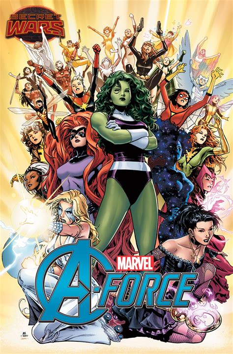 Marvel Female Characters List