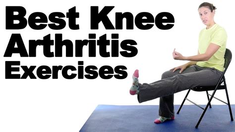 Knee Exercises While Sitting At Desk - Exercise Poster