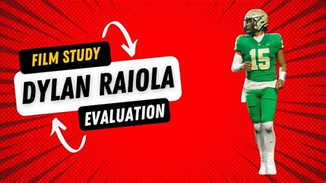 Dylan Raiola Highlights Breakdown - Full Film Evaluation | Is he The ...