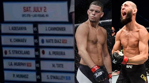 UFC 276 Fight Card Revealed In Photo Leak (And It's Bloody Epic)