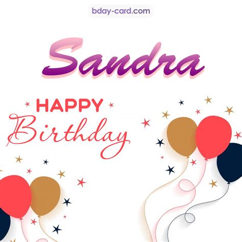 Birthday images for Sandra 💐 — Free happy bday pictures and photos ...