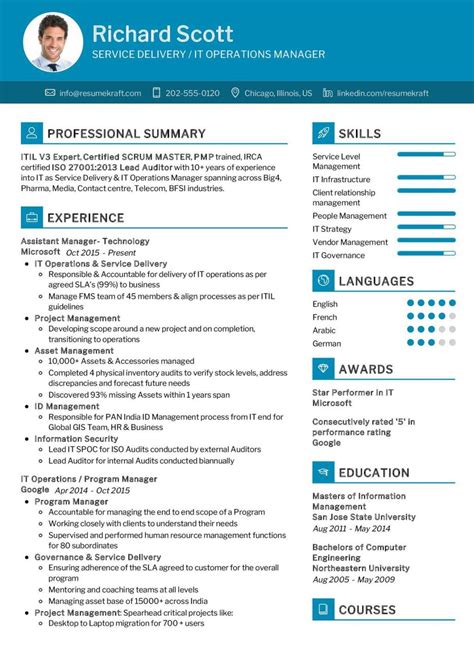 Operations Manager Resume Sample 2022 Writing Tips Resumekraft - Riset