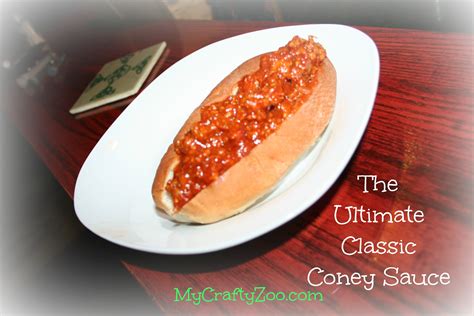 The Ultimate Classic Coney Recipe | My Crafty Zoo